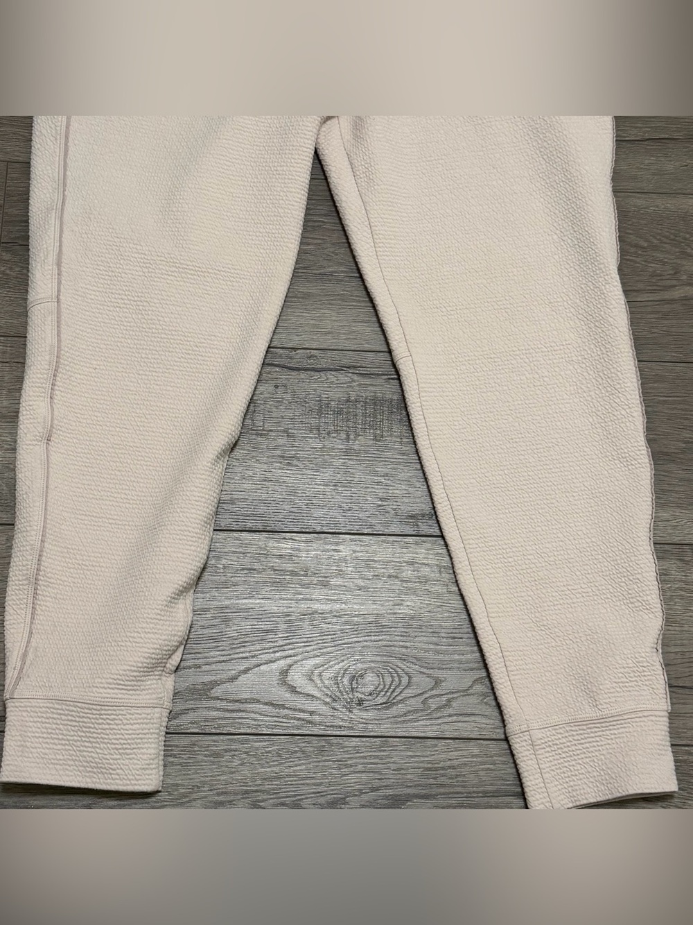 Rhone Mens Tribeca Tech Textured Jogger Pants Beige Style 101630 Sz L - Picture 4 of 9